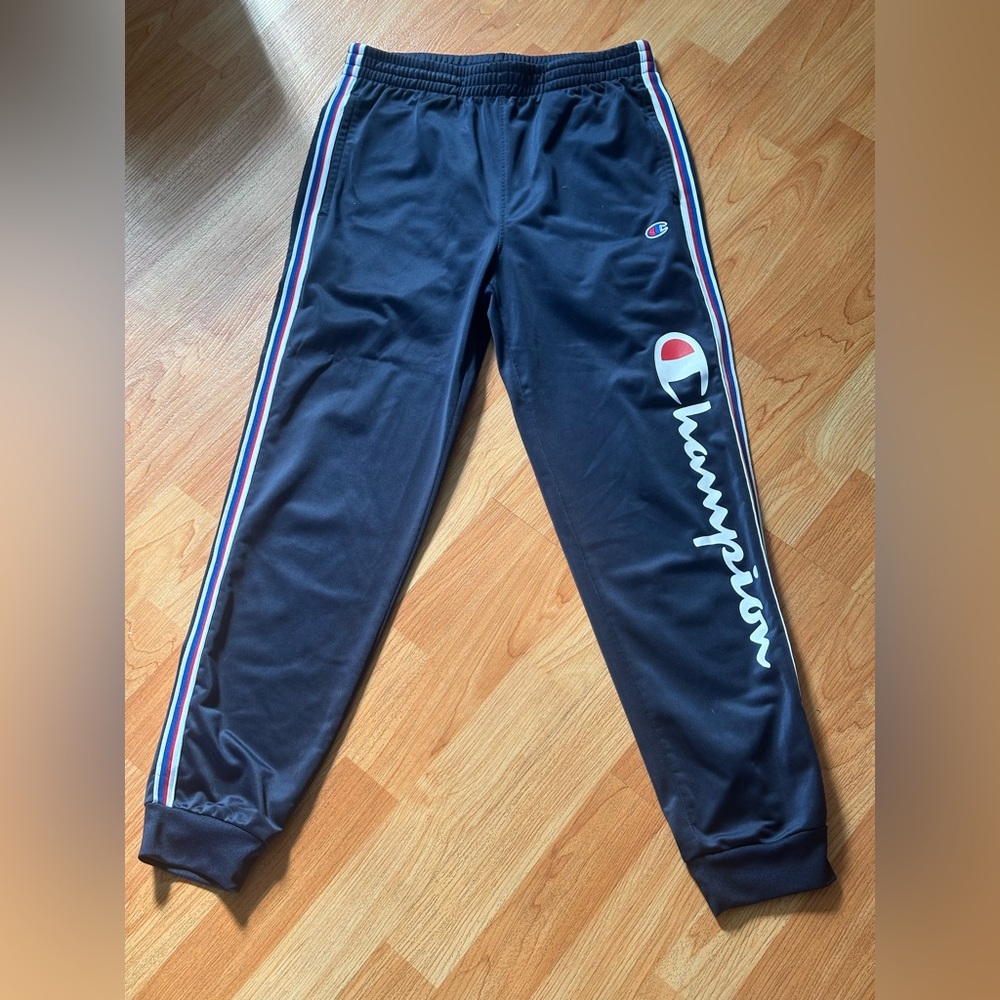 Champion Kids' Black Joggers with Logo
